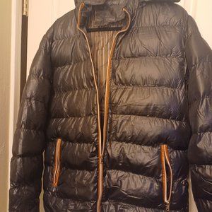 Puffer hooded jacket
